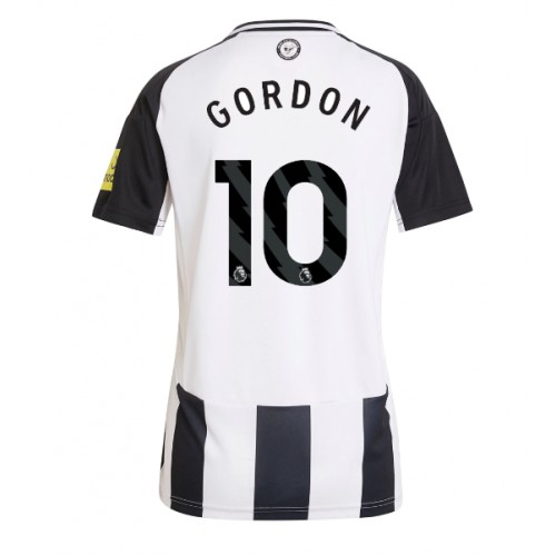 Fotbalové Dres Newcastle United Anthony Gordon #10 Dámské Domácí 2024-25 Krátký Rukáv